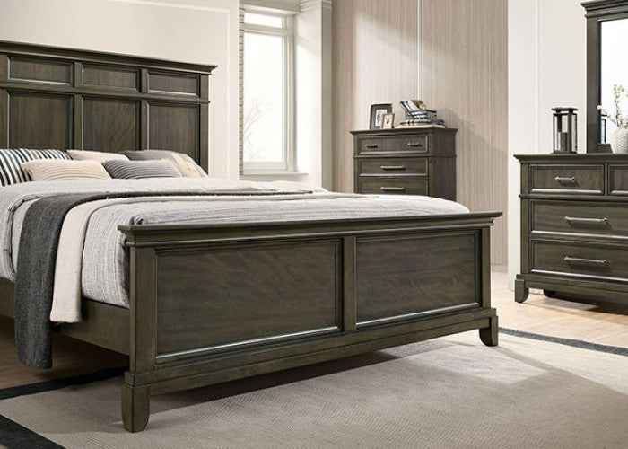 Houston Gray 4-Piece Queen Bedroom Set - Image 3