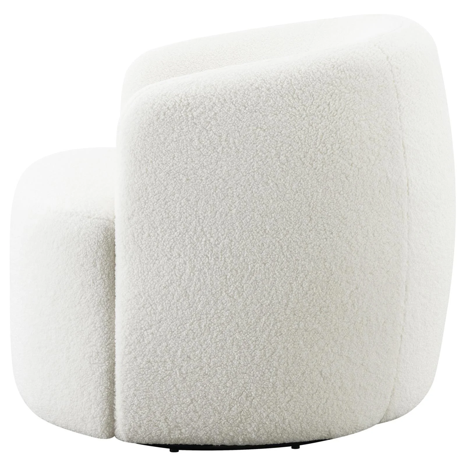 Hudson Natural Upholstered Swivel Chair - Image 6