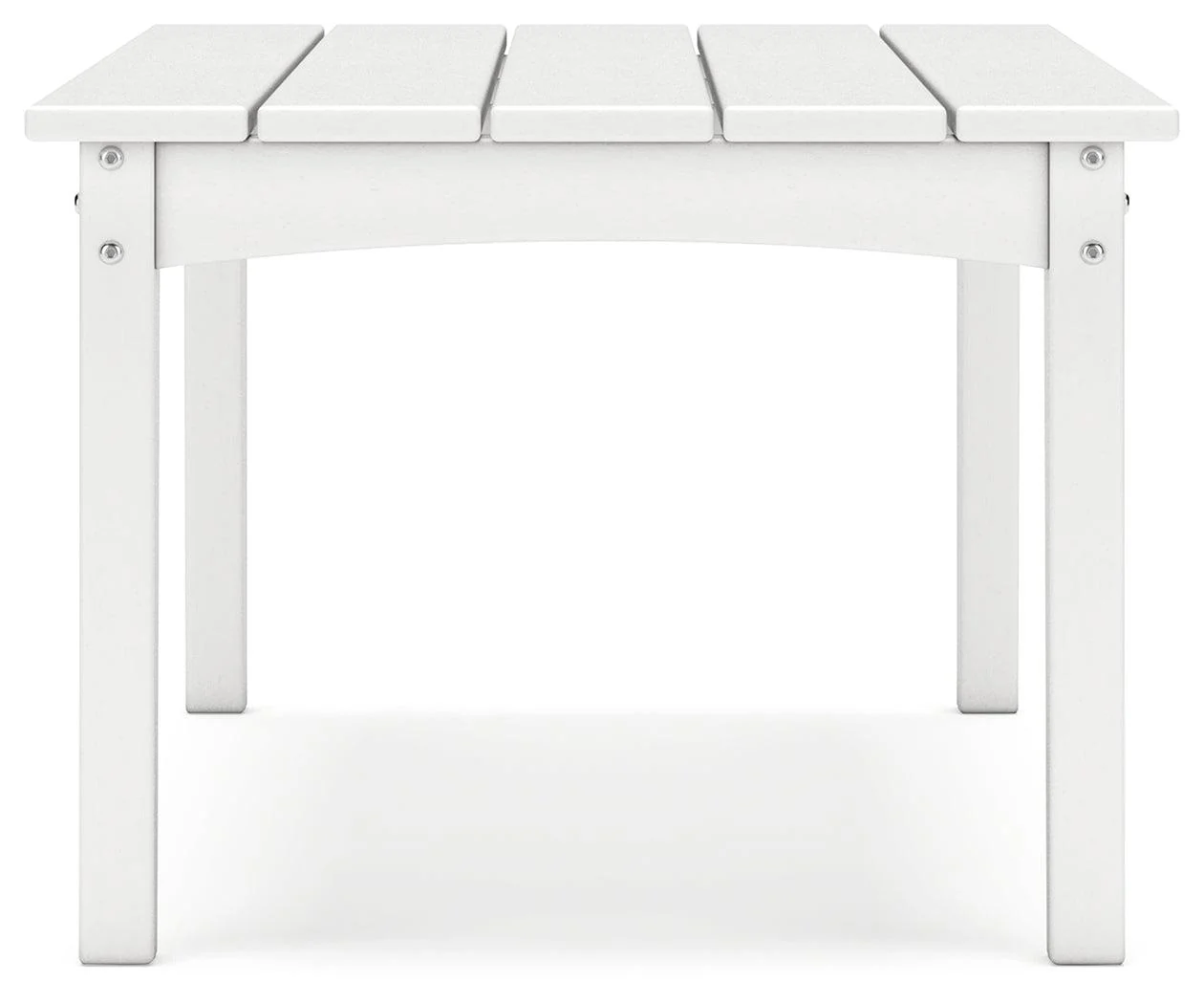 Hyland wave White Outdoor Coffee Table - Image 6
