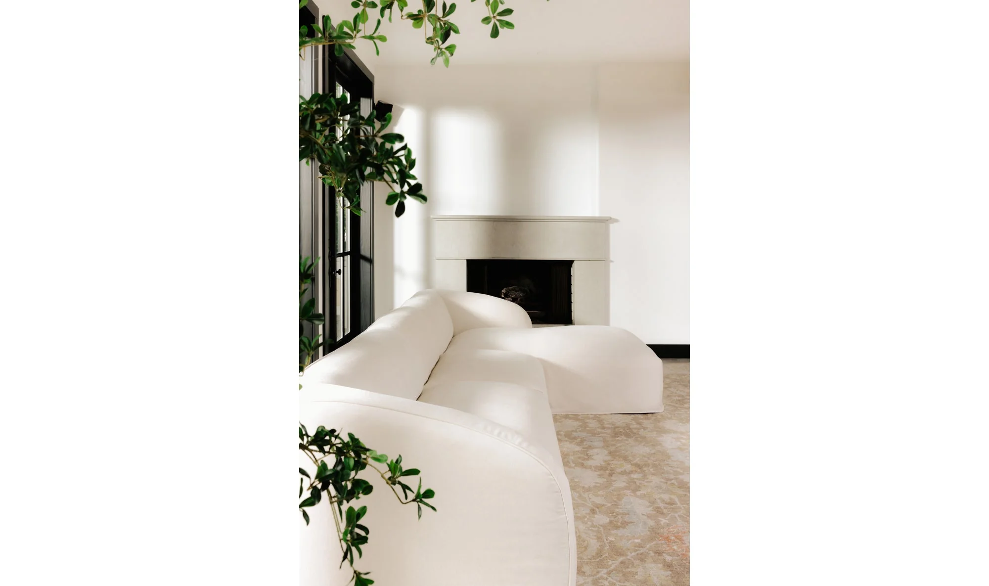 Isla Left Arm Facing Chaise Beige - Image 6