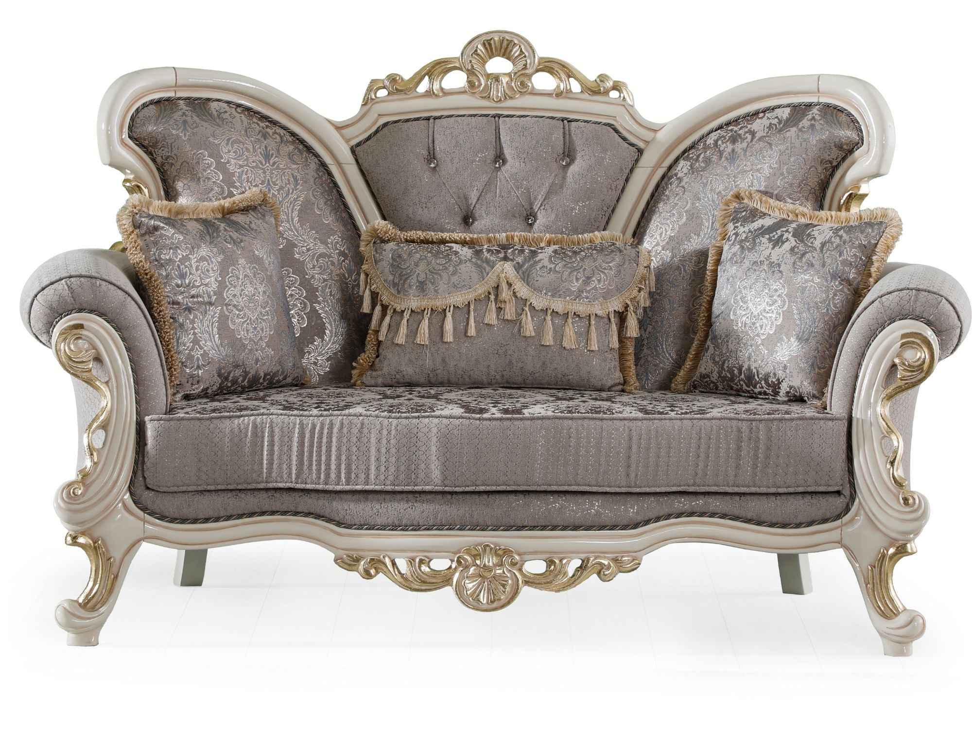 Kelebek Vizon Traditional Loveseat - Image 2