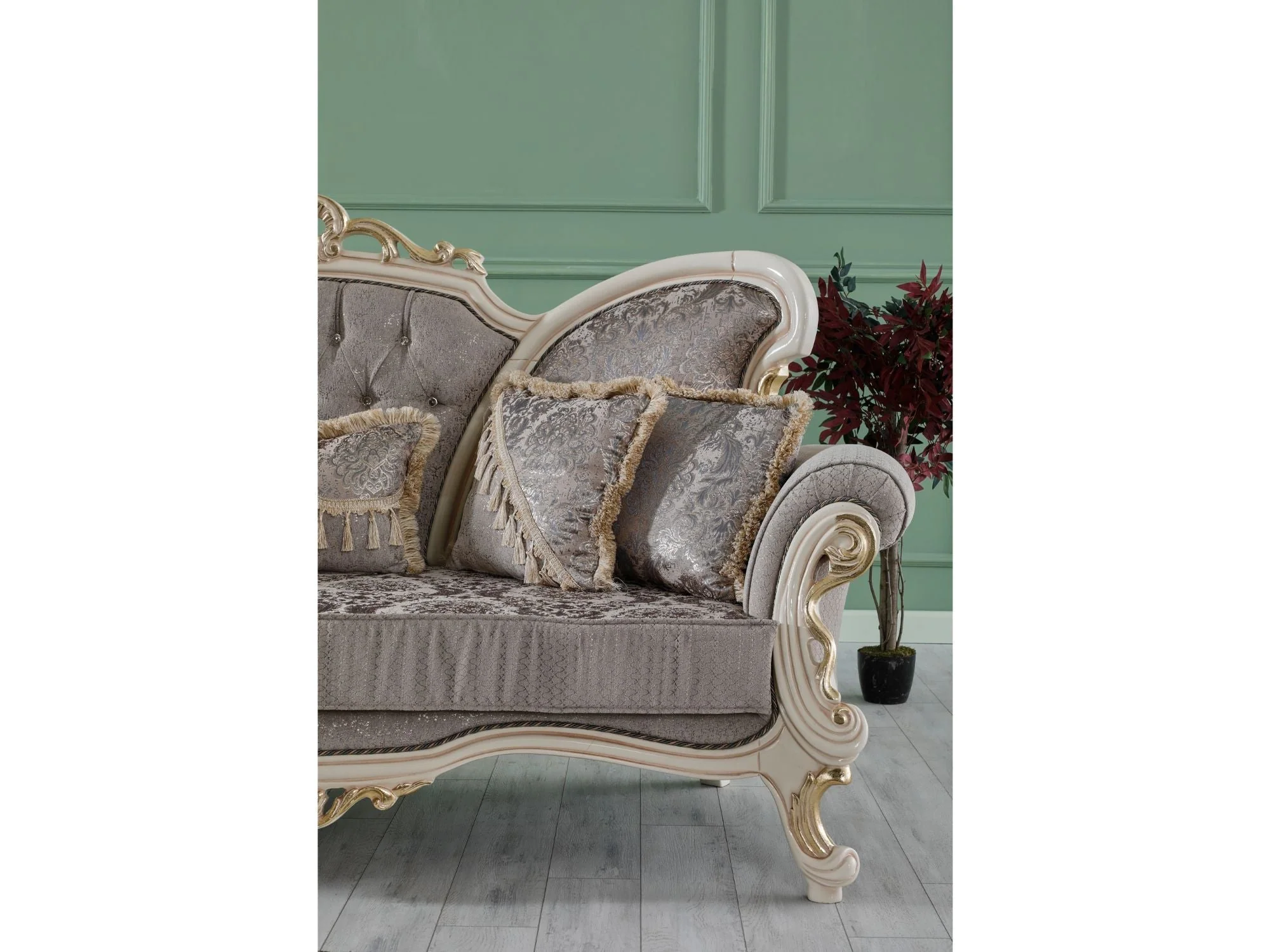 Kelebek Vizon Traditional Loveseat - Image 6