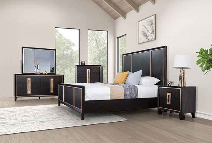 Kenyada Espresso 4-Piece Queen Bedroom Set - Image 2