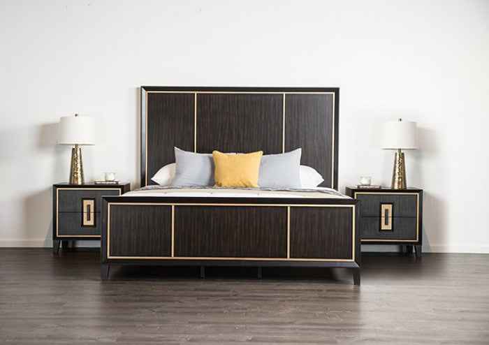 Kenyada Espresso 4-Piece Queen Bedroom Set - Image 3