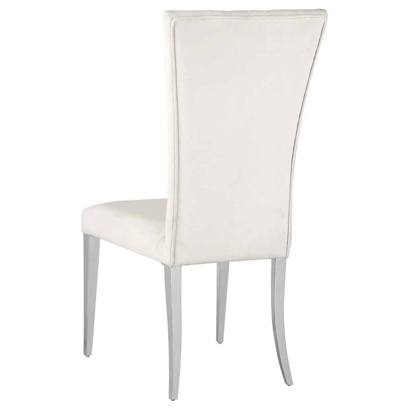 Kerwin White/Chrome 5-Piece Dining Set - Image 6