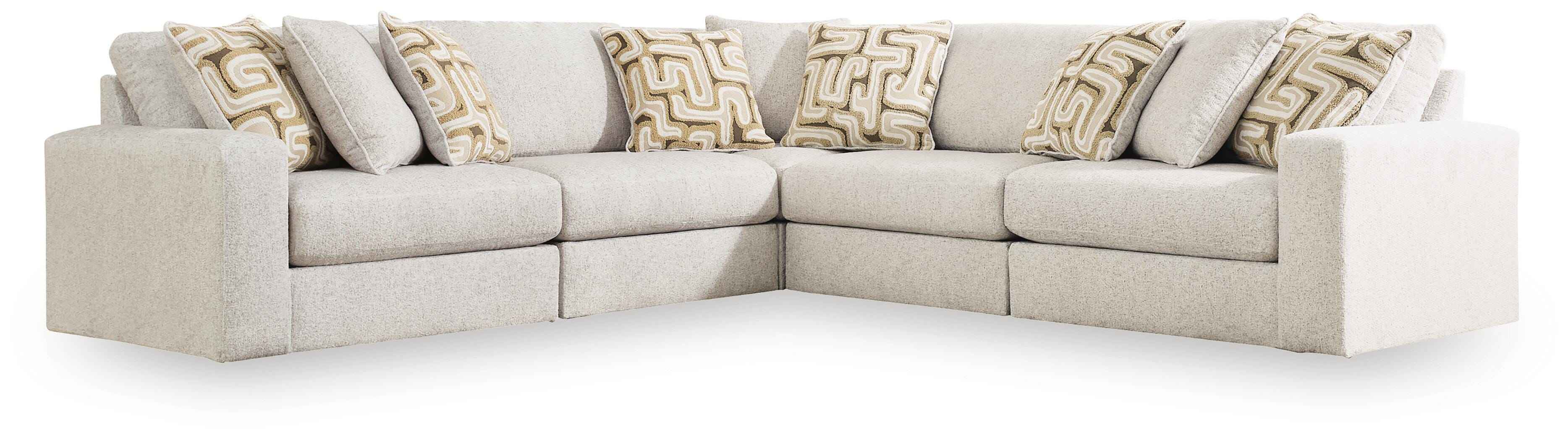 Kestrie Feathered 5-Piece Sectional - Image 2