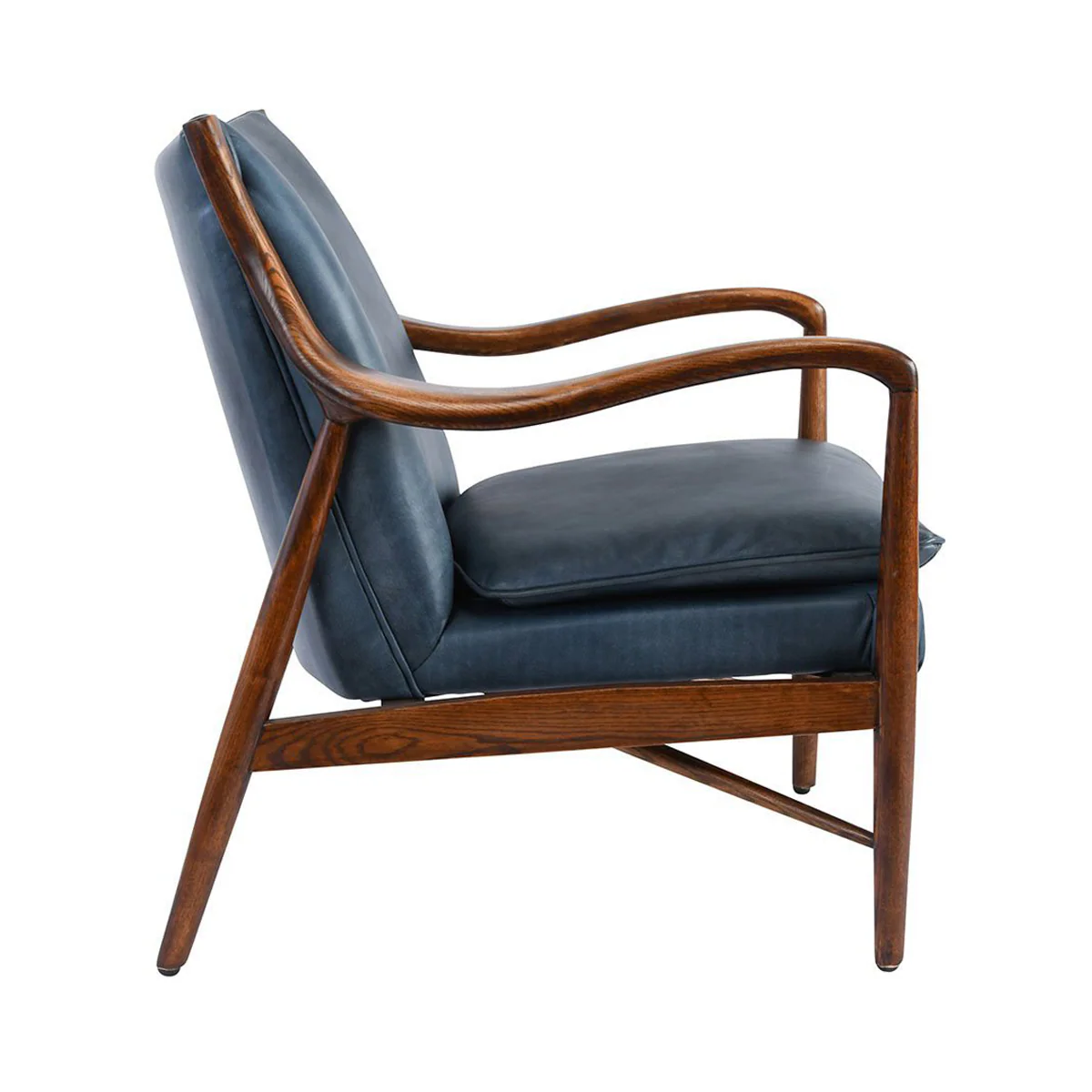 Kiannah Accent Chair - Ocean Blue - Image 3