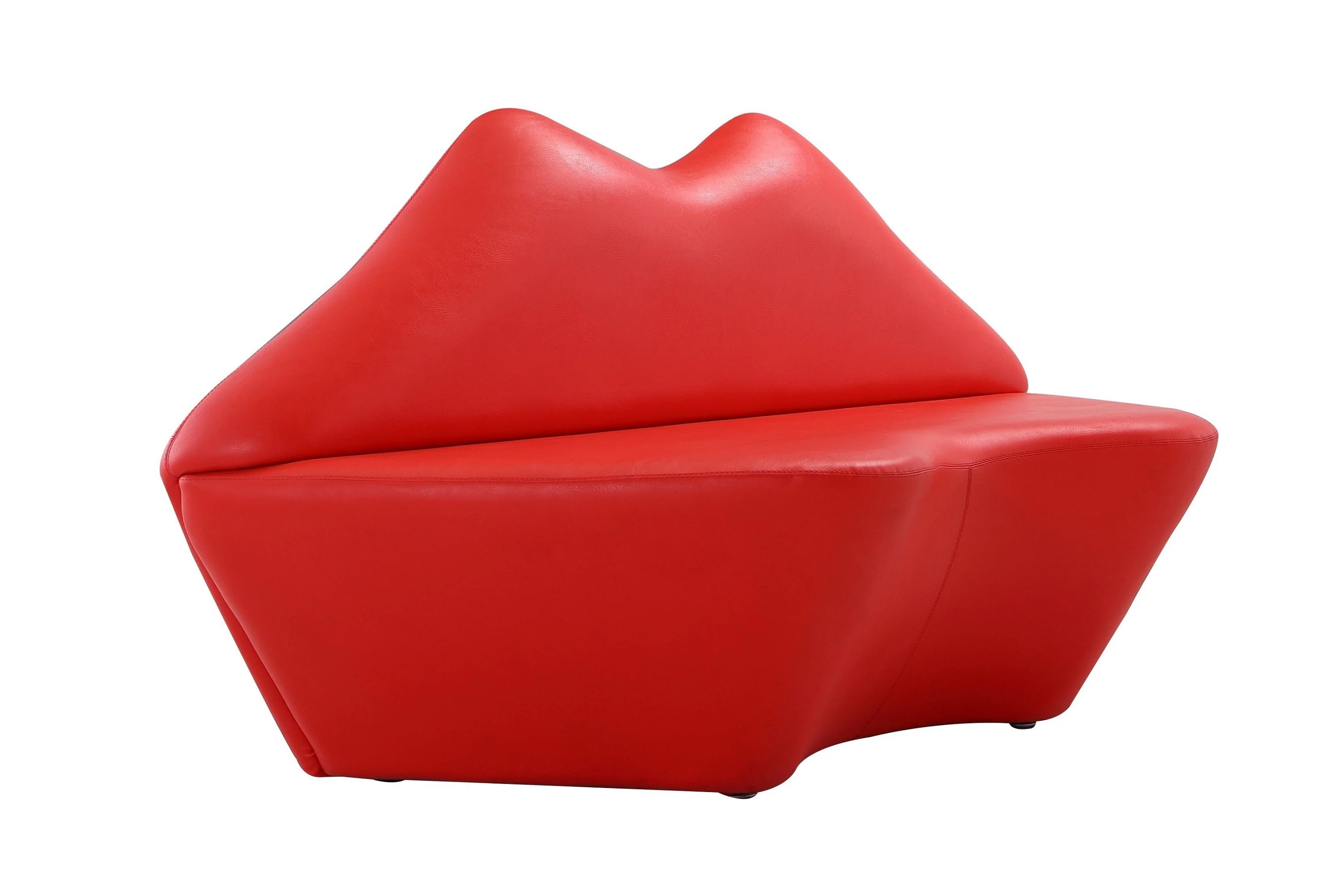 Kiss Loveseat in Red - Image 4