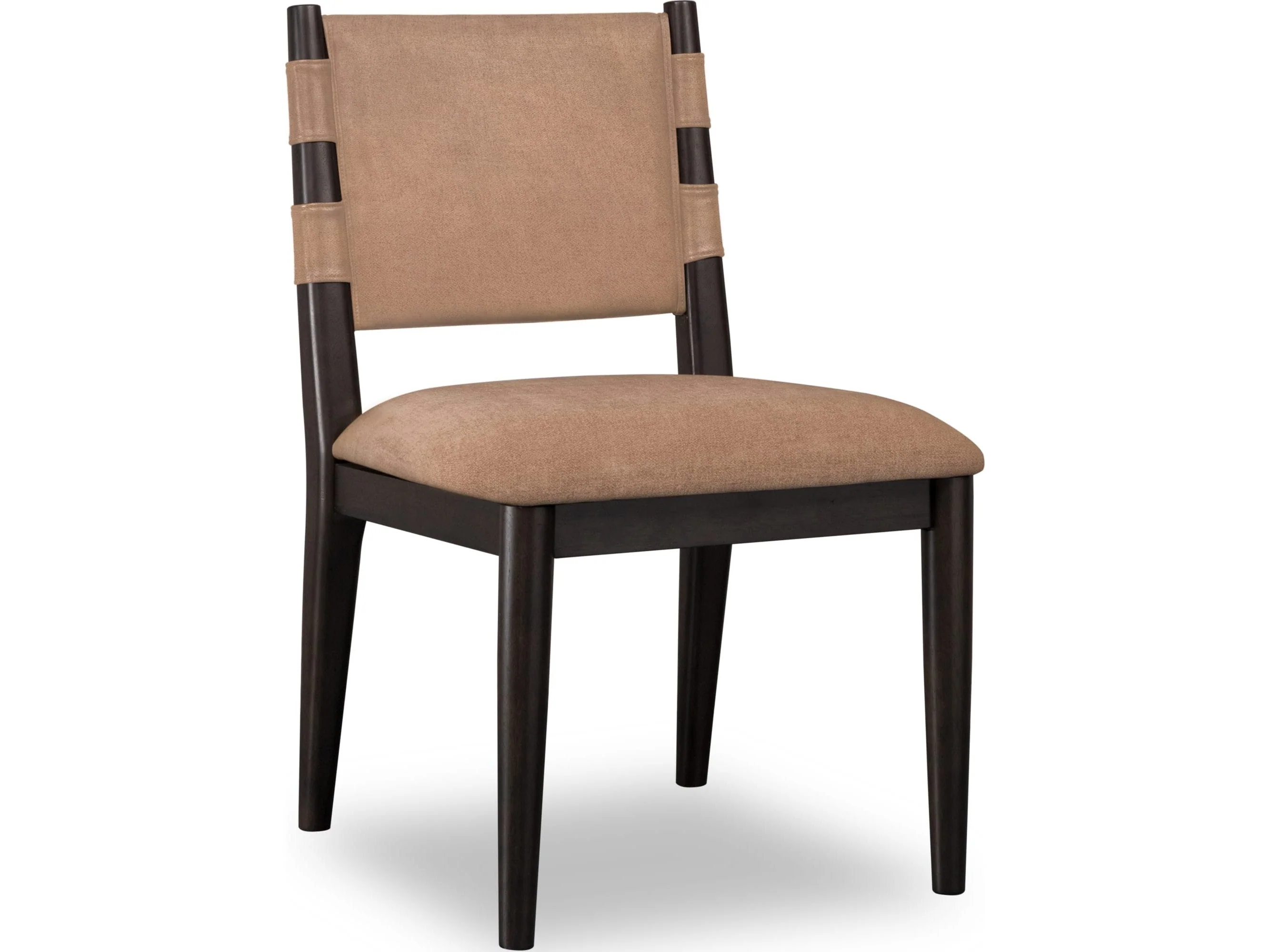Koko Porcini/Minx Chenille Upholstered Dining Chair (Set of 2) - Image 2