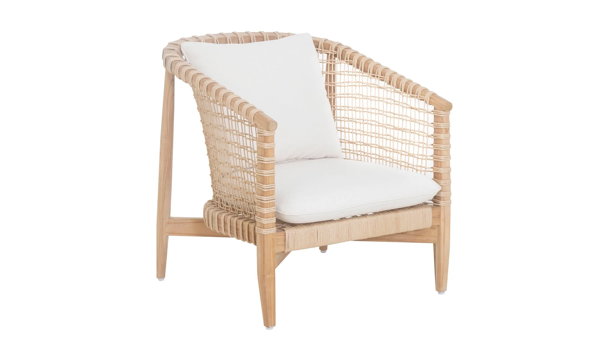 Kuna Outdoor Lounge Chair White - Image 2
