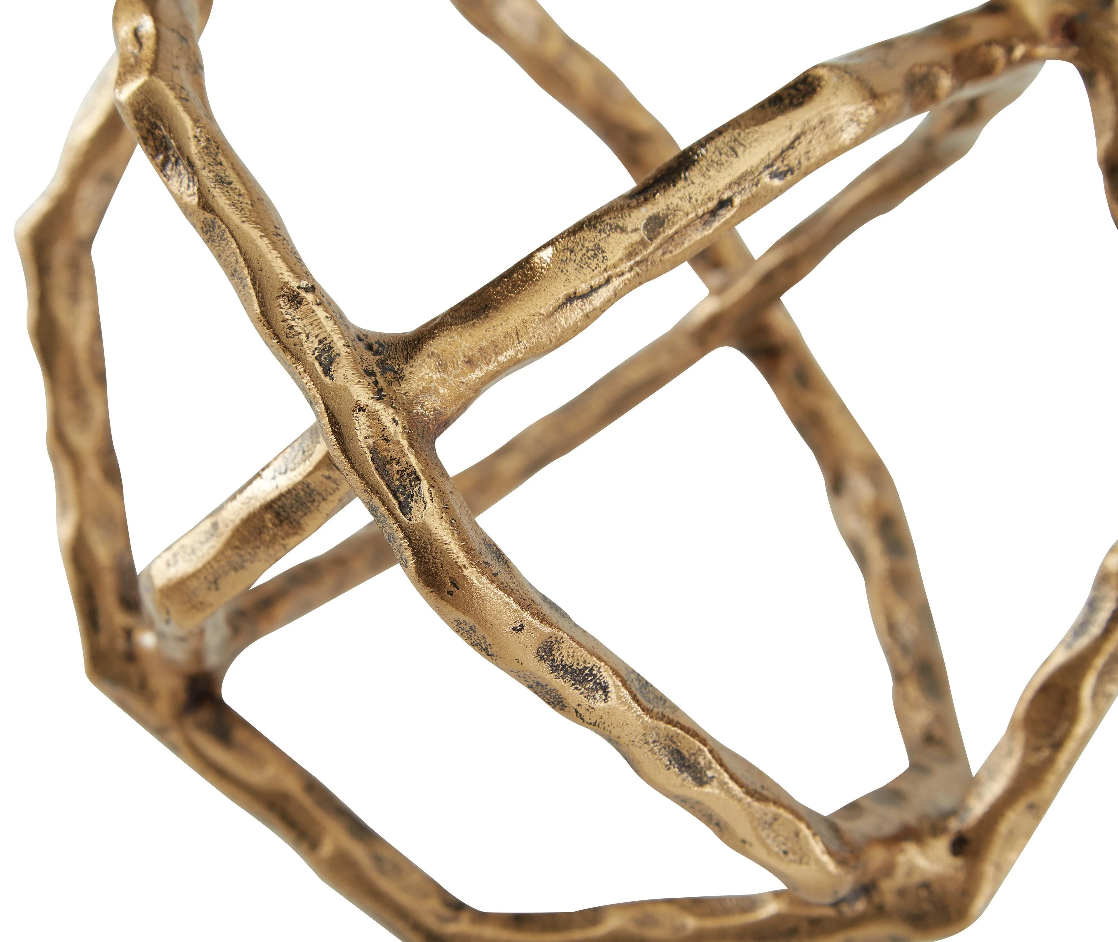 Laddington Antique Brass Finish Sculpture - Image 5