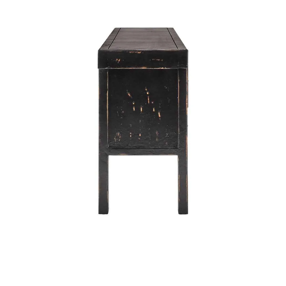 Lahey 11 Drawer Console Table - Antique Black - Image 3