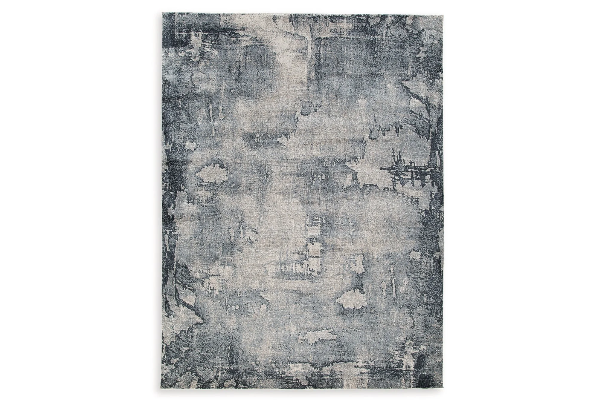 Langrich Blue/Gray/Cream Medium Rug - Image 6