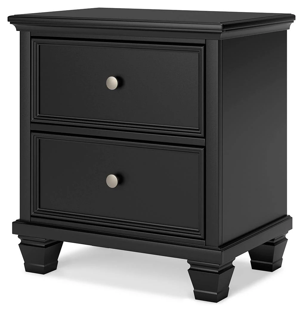 Lanolee Black Nightstand - Image 3