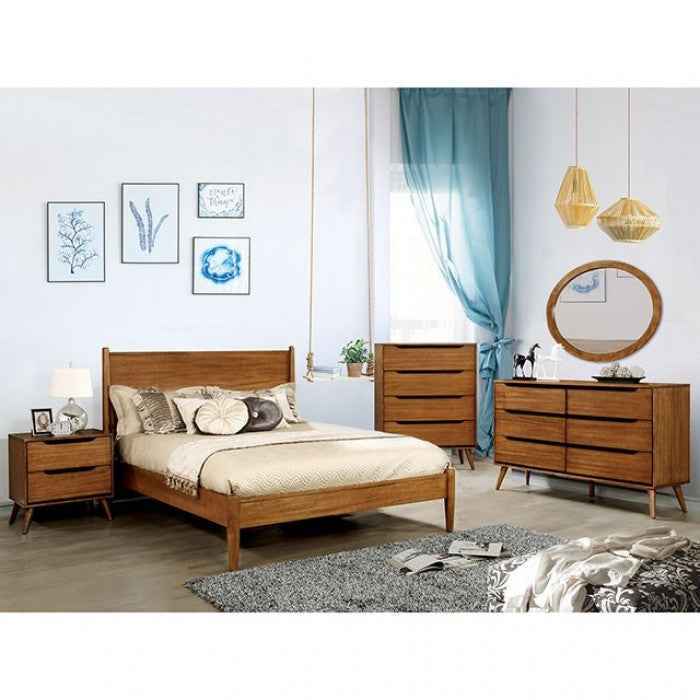 Lennart Oak 5-Piece Queen Bedroom Set