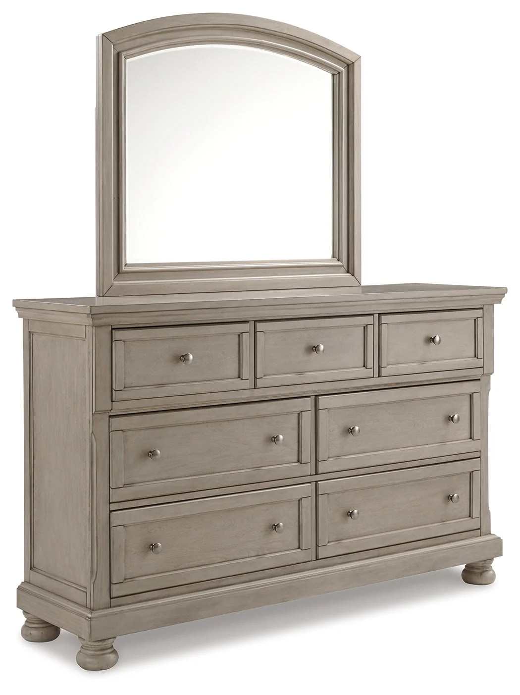Lettner Light Gray Storage Platform Bedroom Set - Image 5