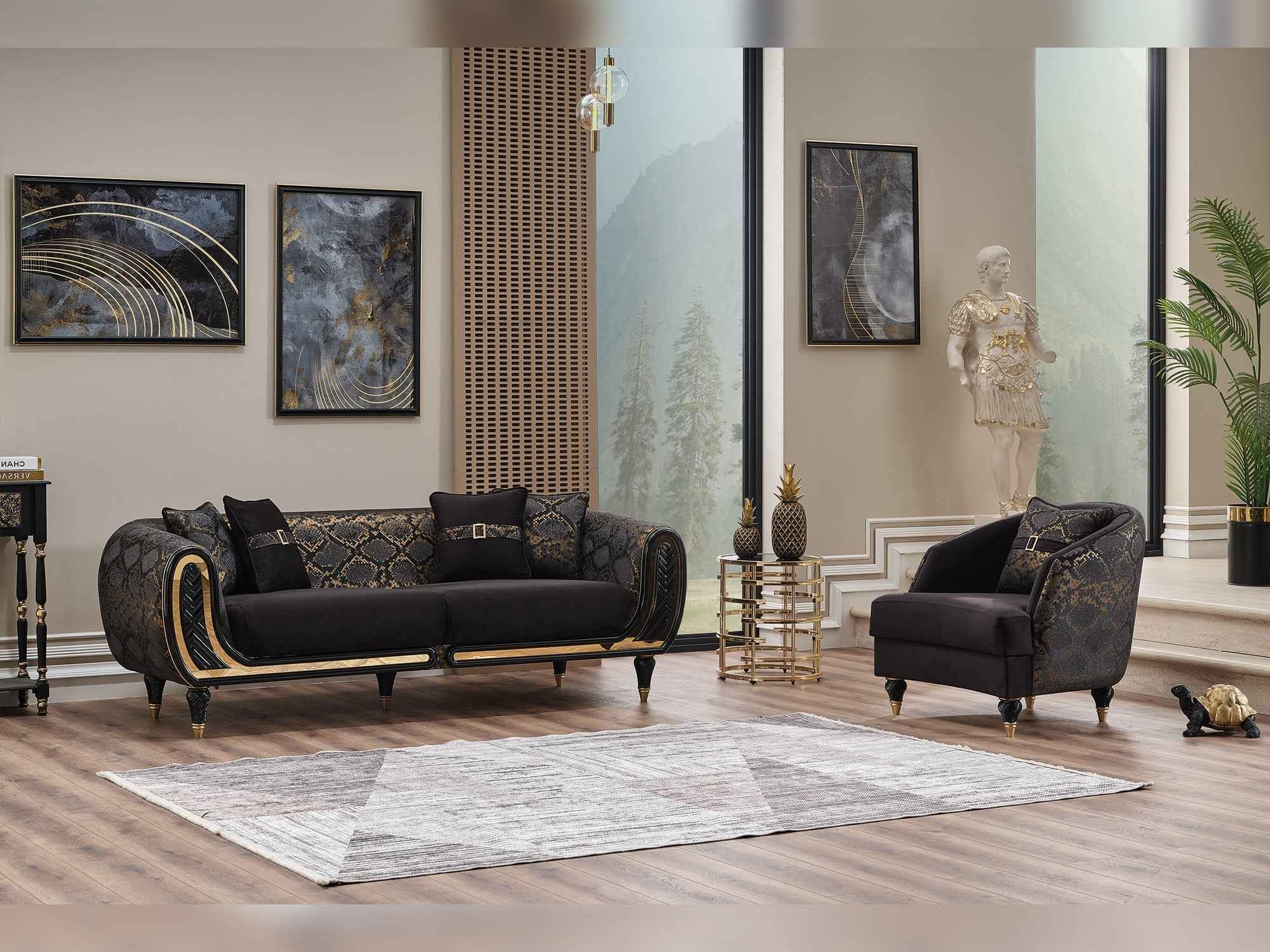 Lima Chair  Black - Image 3