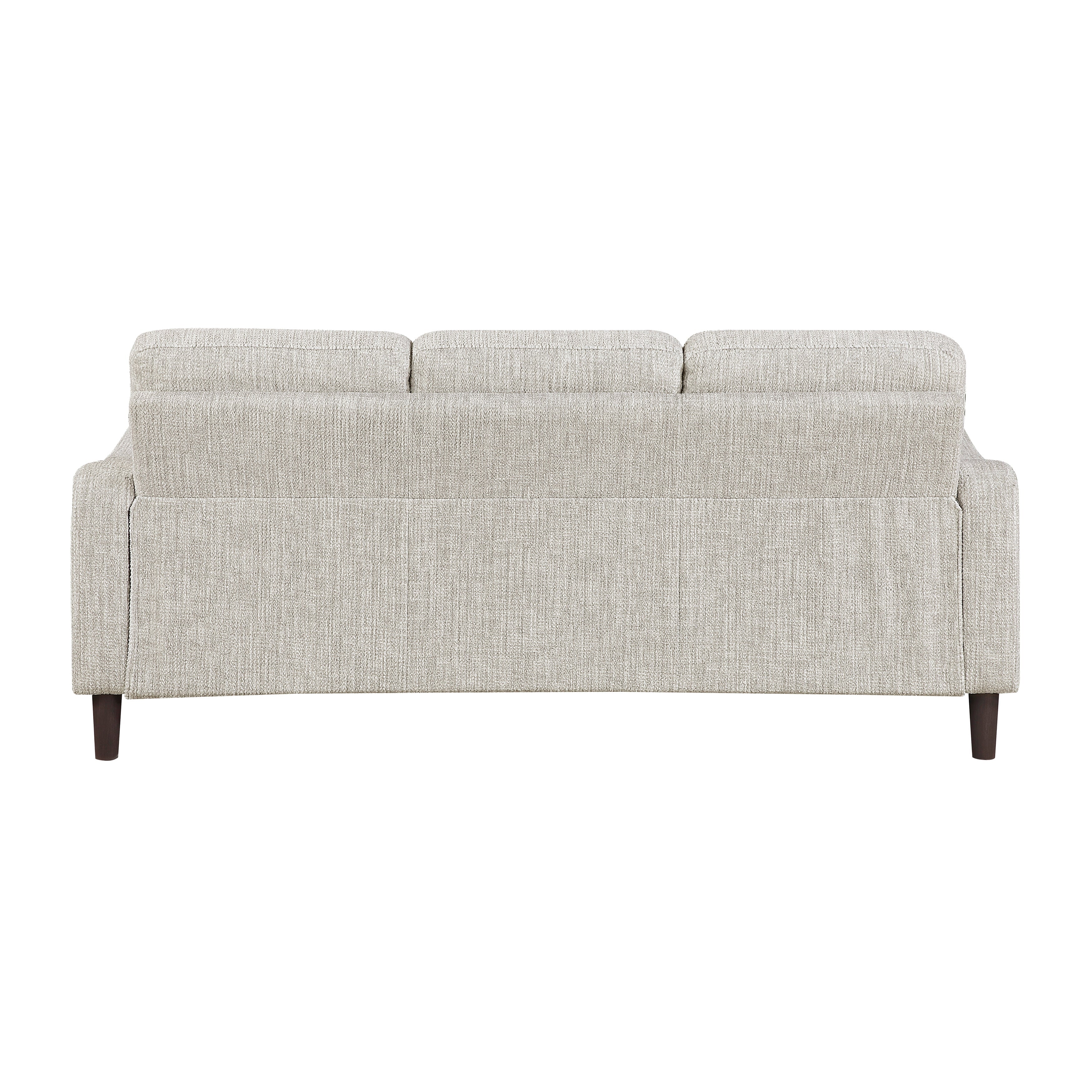 Linden Taupe Sofa & Loveseat - Image 4