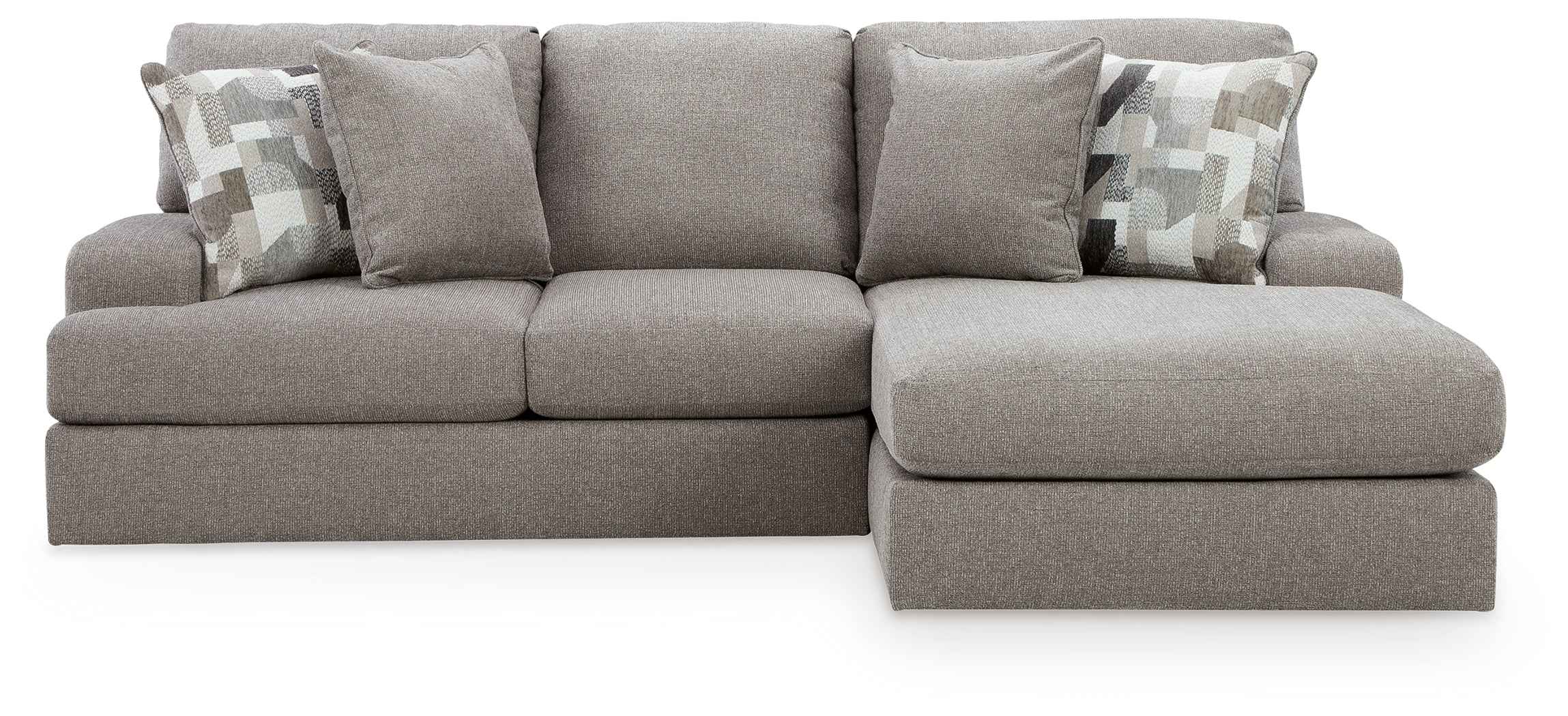 Lindon Smoke 2-Piece Sectional with Chaise - Image 2