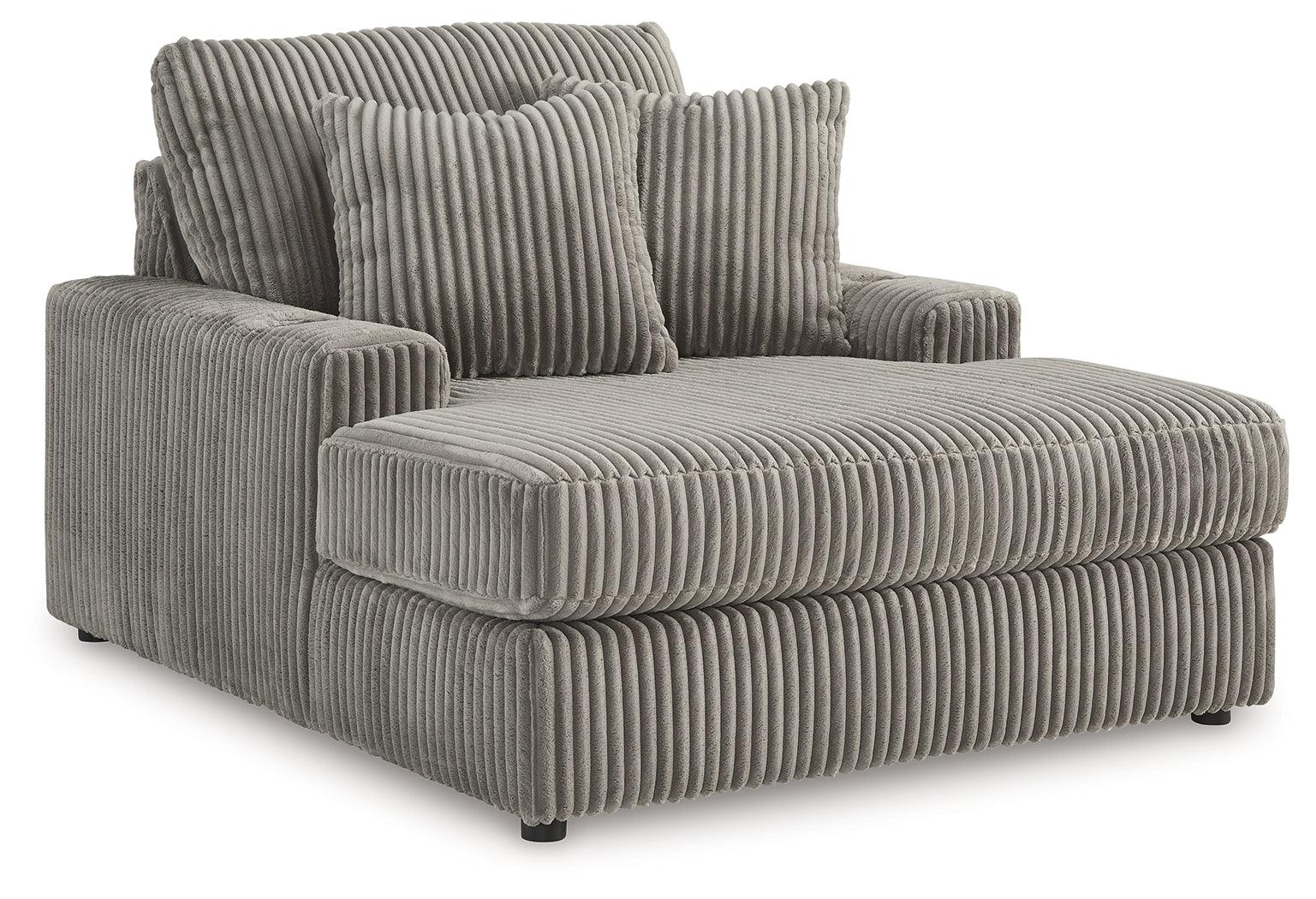 Lindyn Fog Oversized Chaise - Image 4