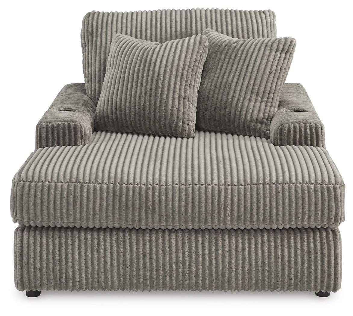 Lindyn Fog Oversized Chaise - Image 5