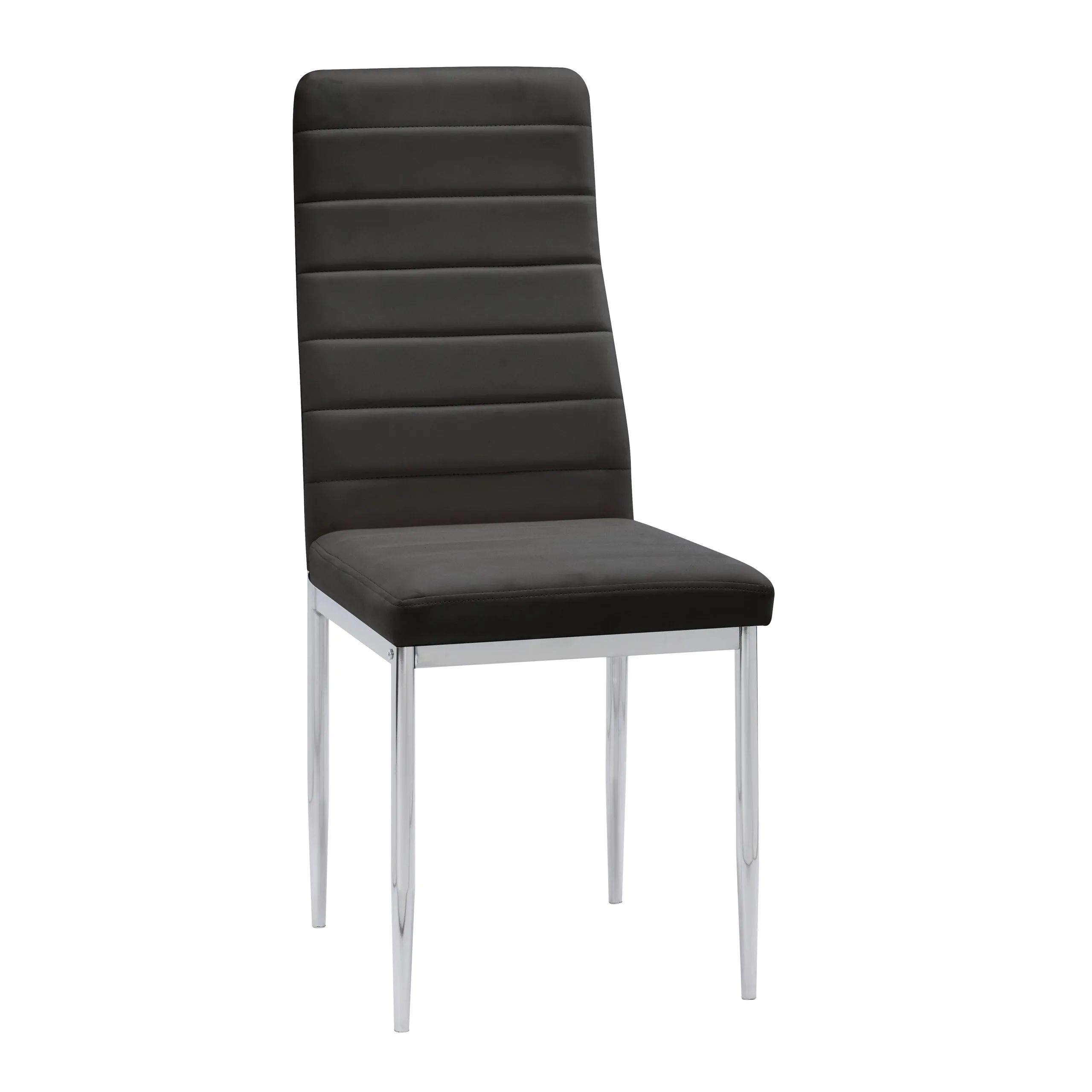 Linea Black 5-Piece Dining Room Set - Image 4