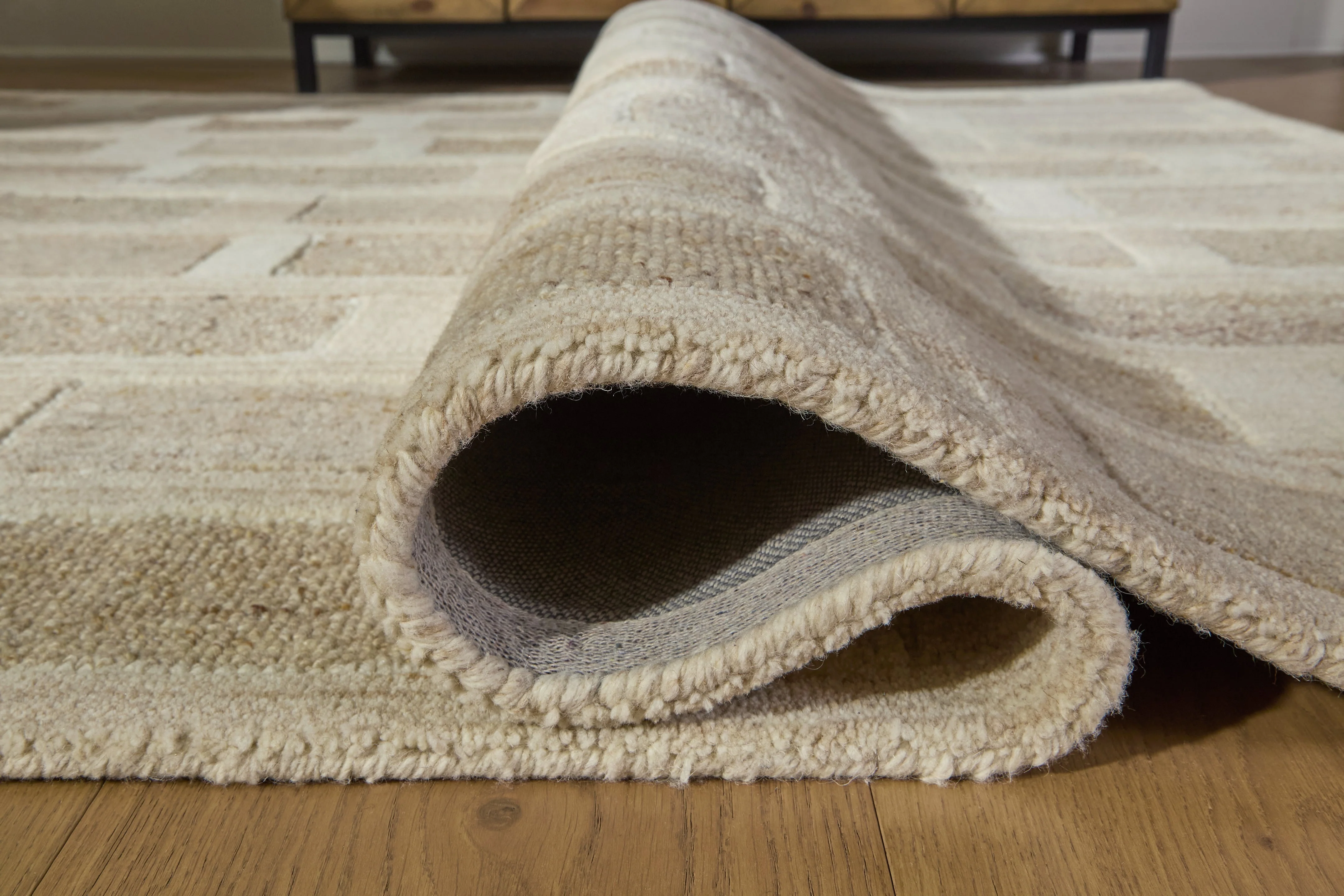 Lisgrove Tan/Brown/White Medium Rug - Image 4
