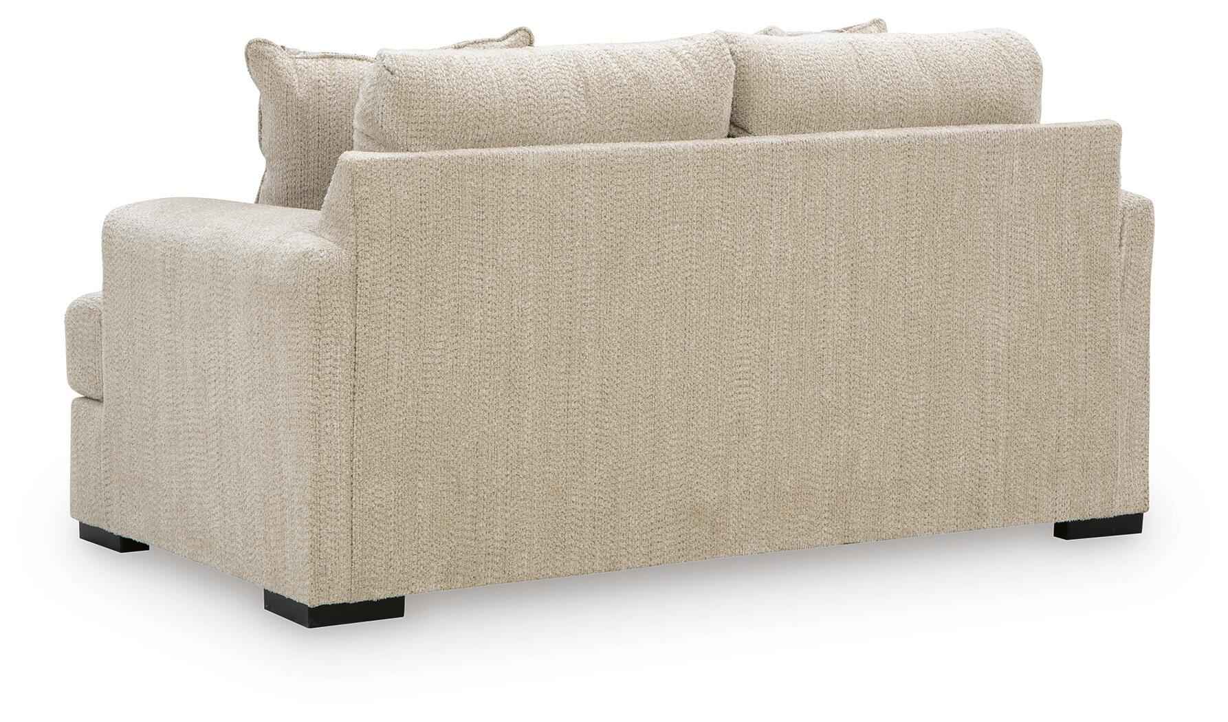 Lofwood Oatmeal Loveseat - Image 4