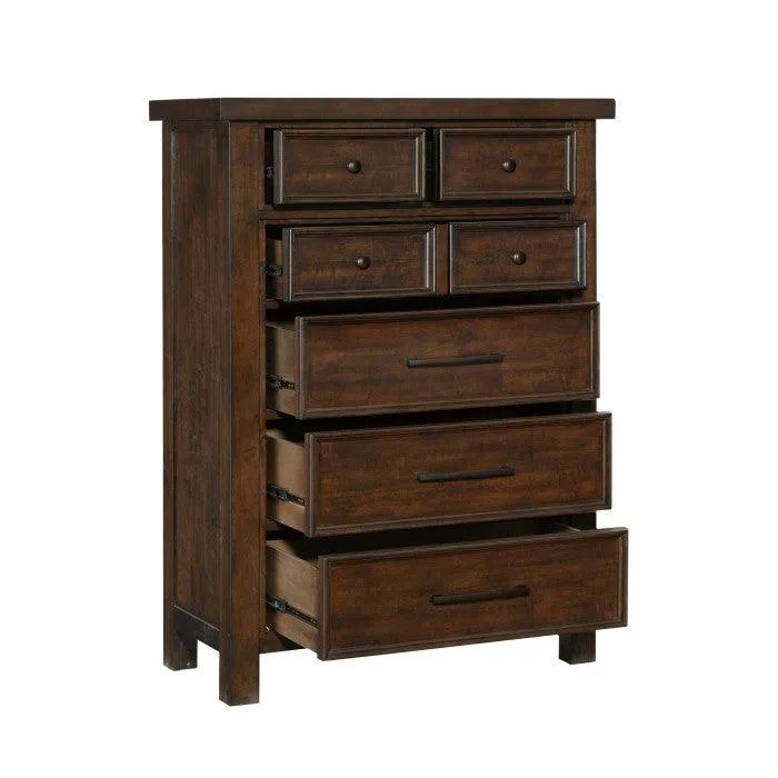 Logandale Brown Chest - Image 4