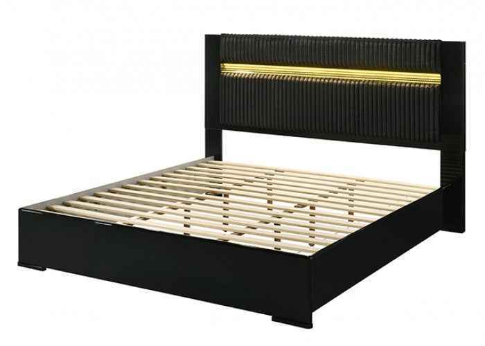 Lucida Black 5-Piece Queen Bedroom Set (N2) - Image 3