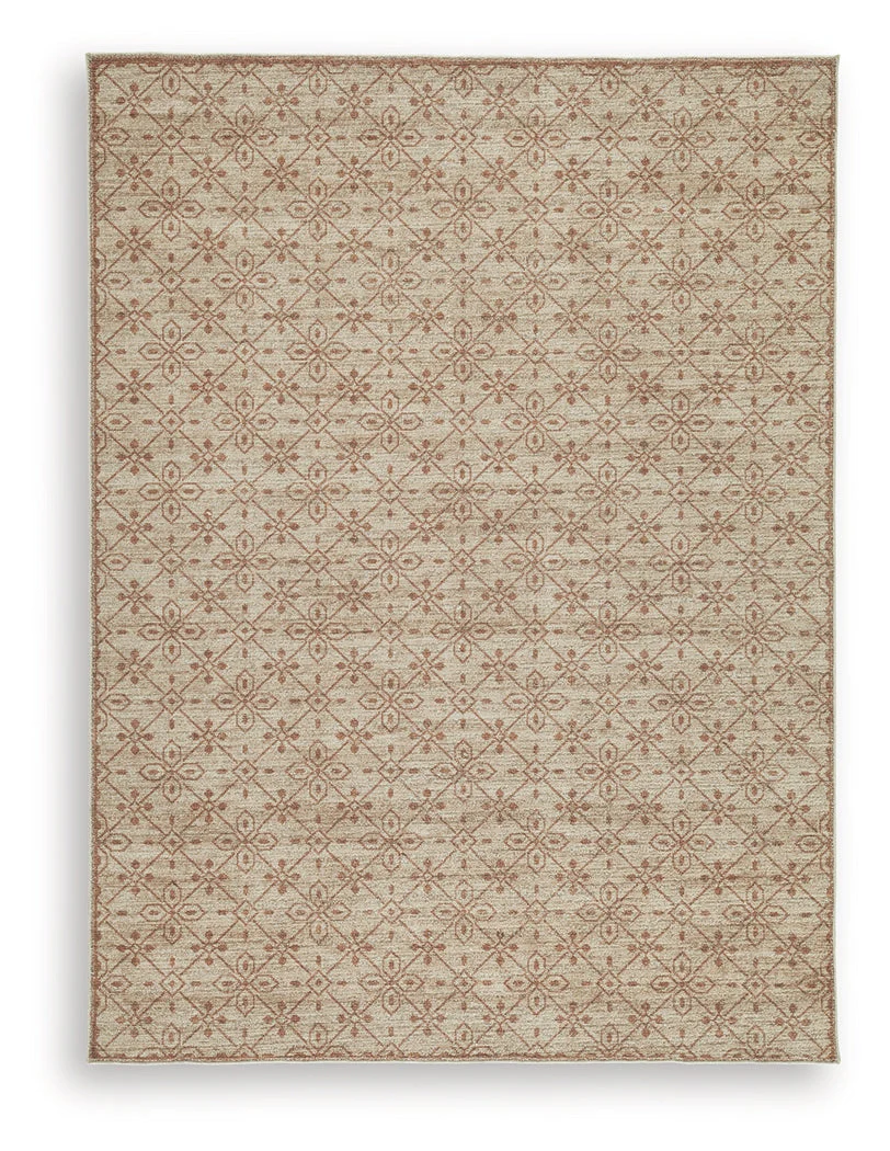 Lyamford Beige/Gray/Brown Medium Rug - Image 2
