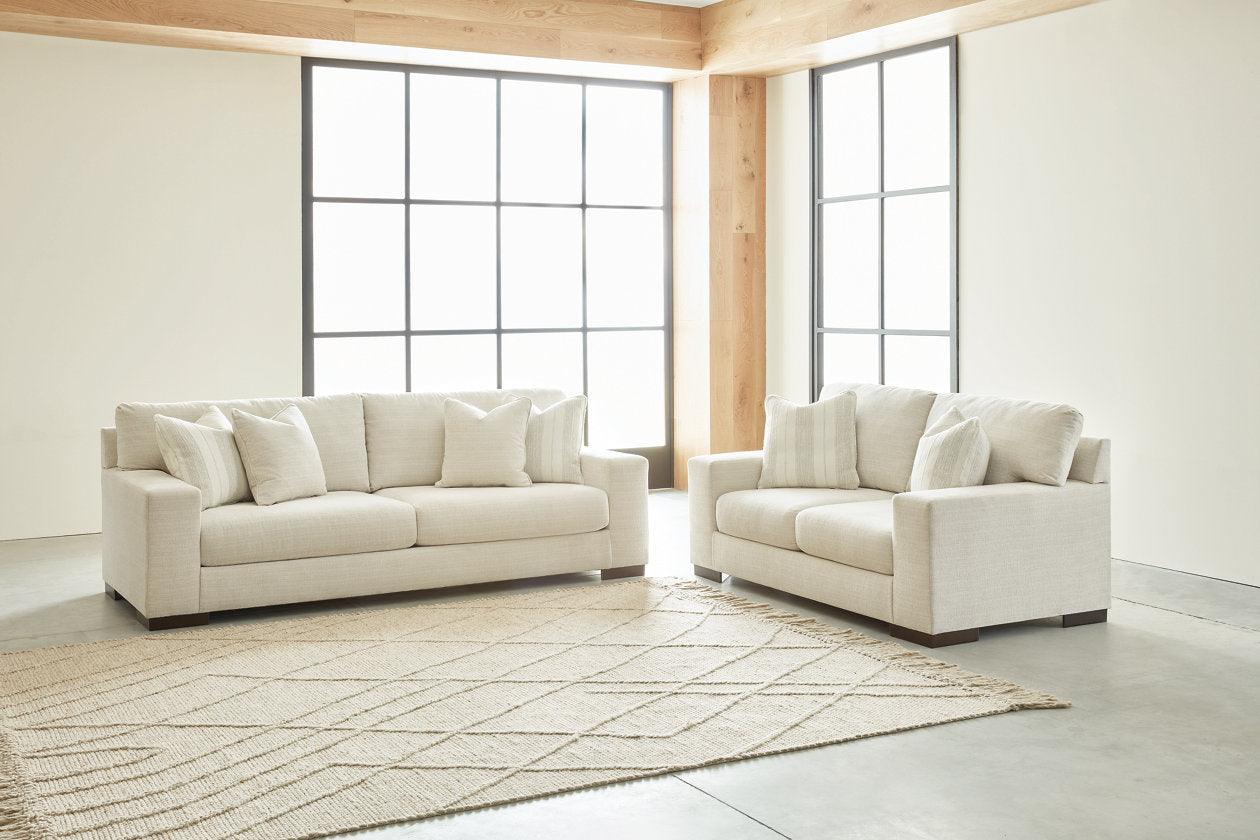 Maggie Birch Sofa and Loveseat - Image 12