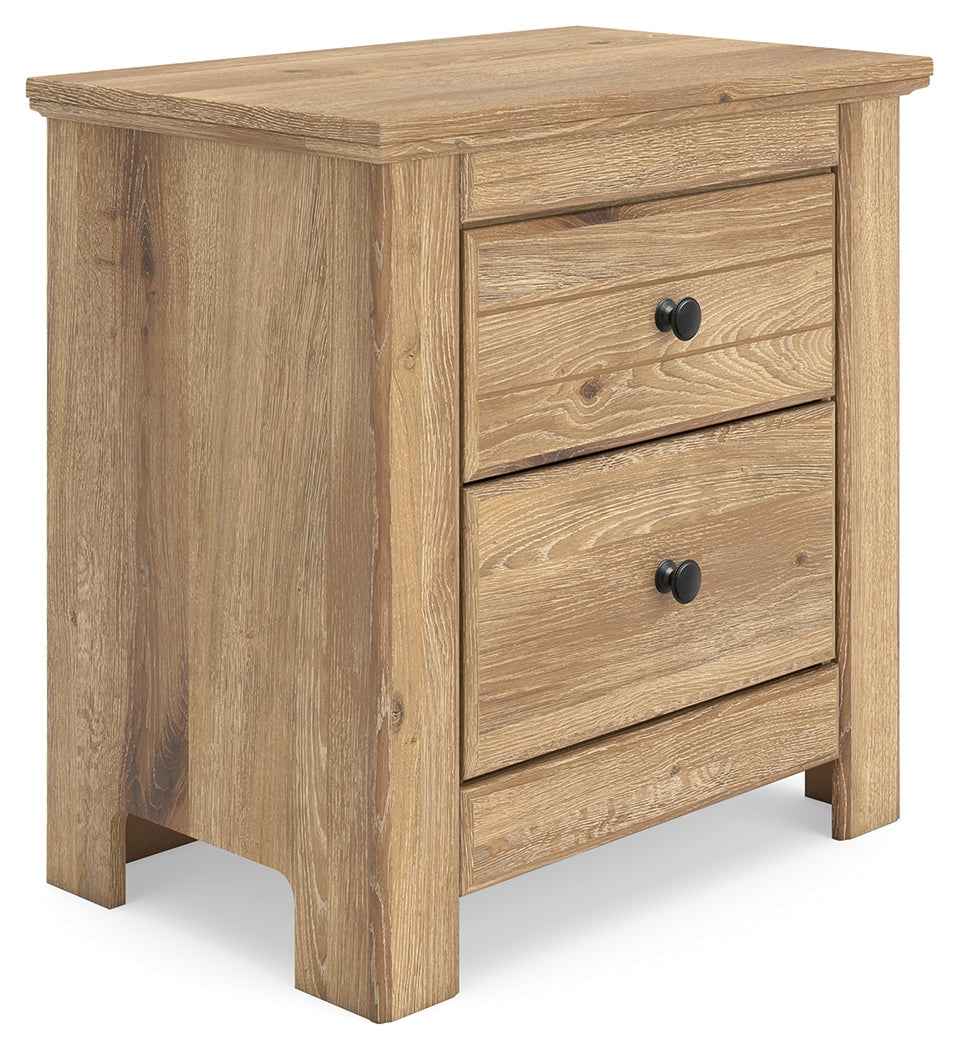 Makidern Tan Nightstand - Image 2