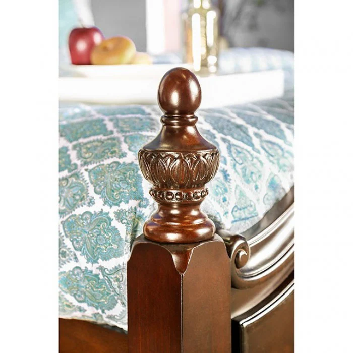Mandura Cherry 4-Piece Queen Bedroom Set - Image 5