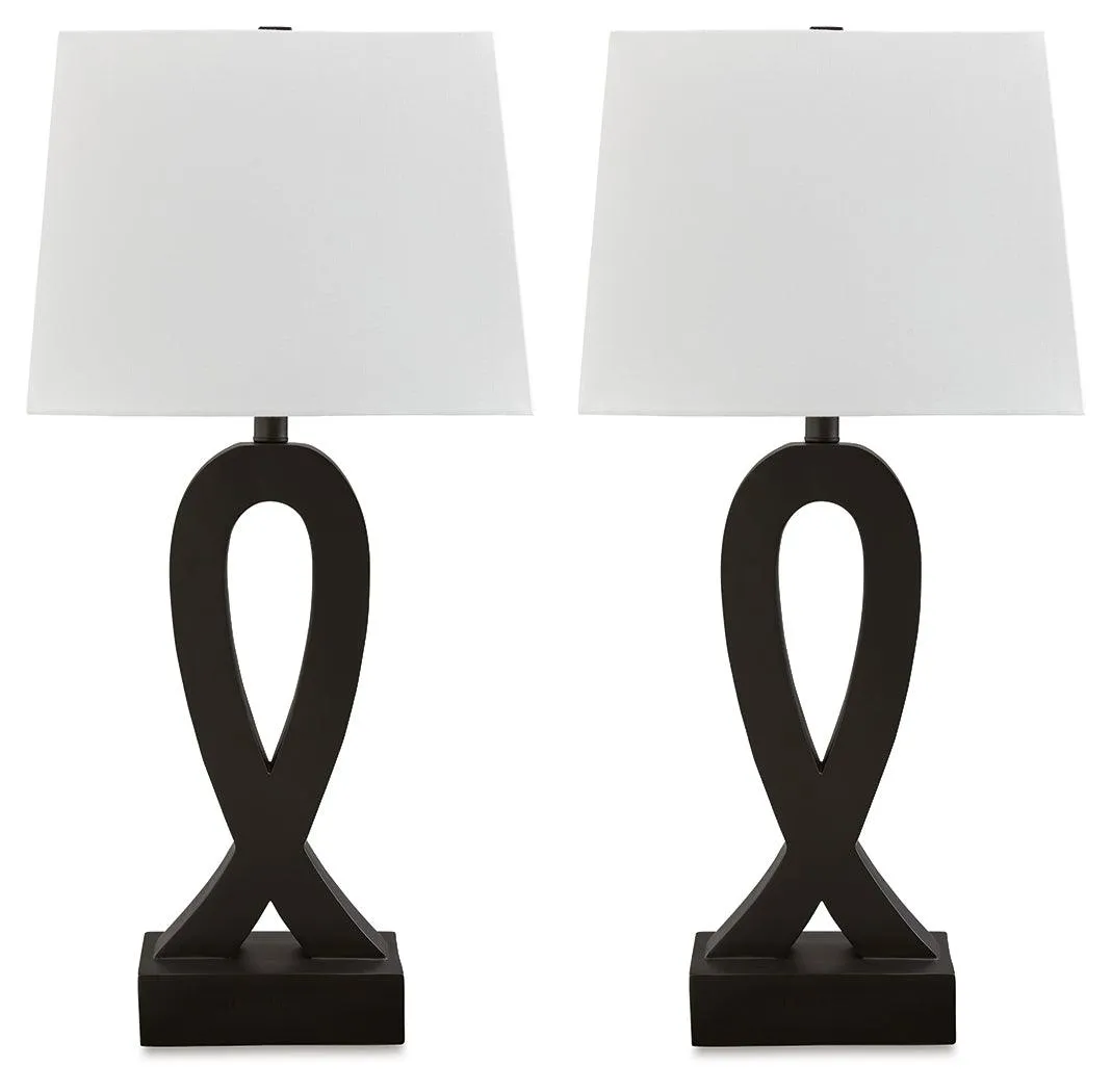 Markellton Black Table Lamp