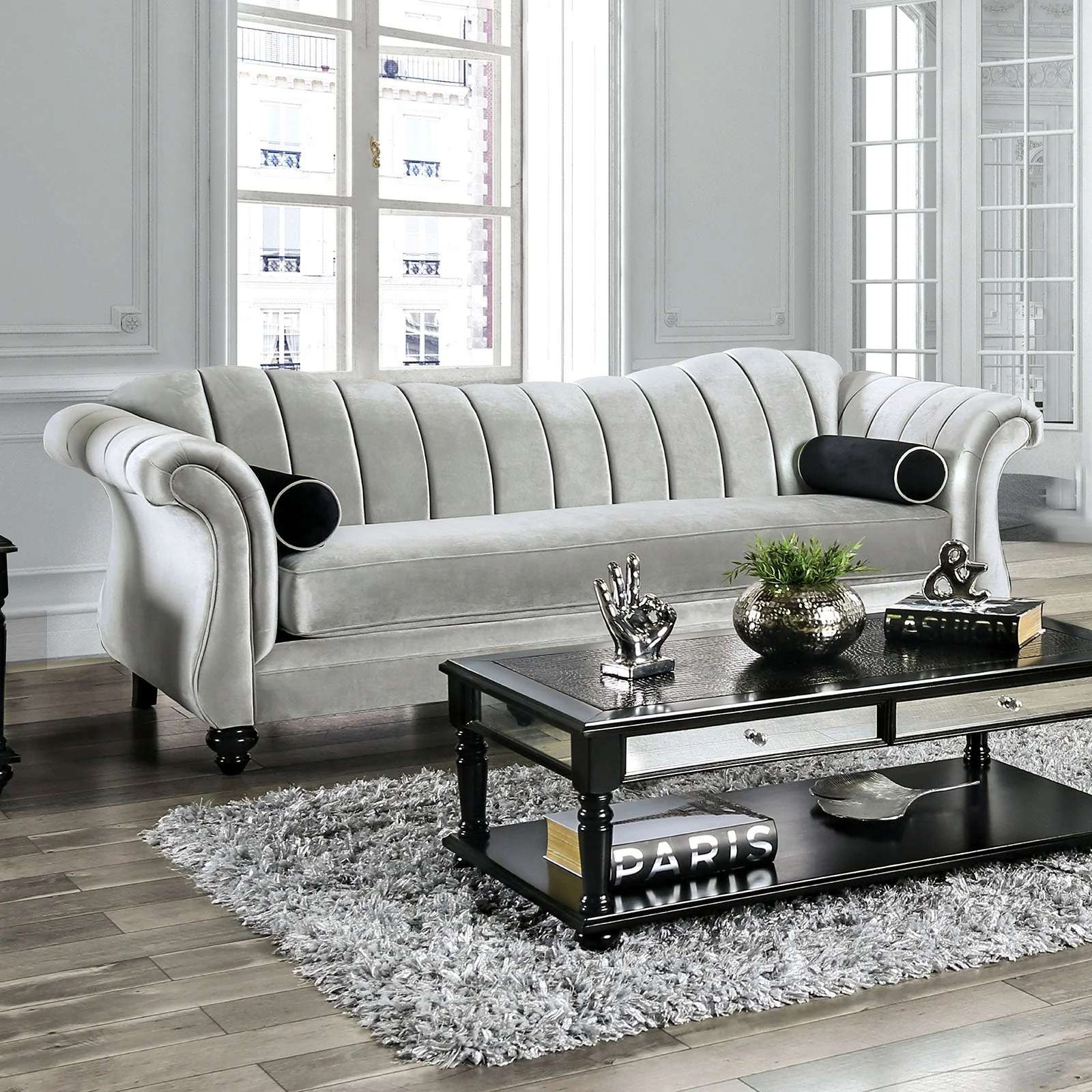 Marvin Pewter Sofa & Loveseat - Image 2