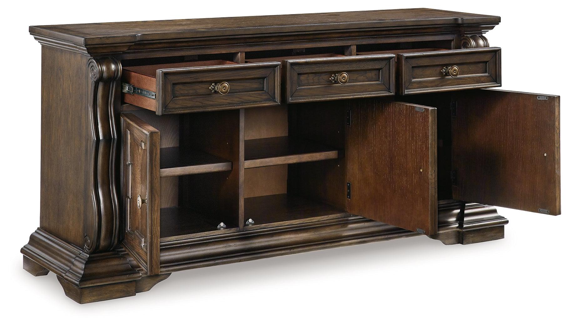 Maylee Dark Brown Dining Buffet - Image 2