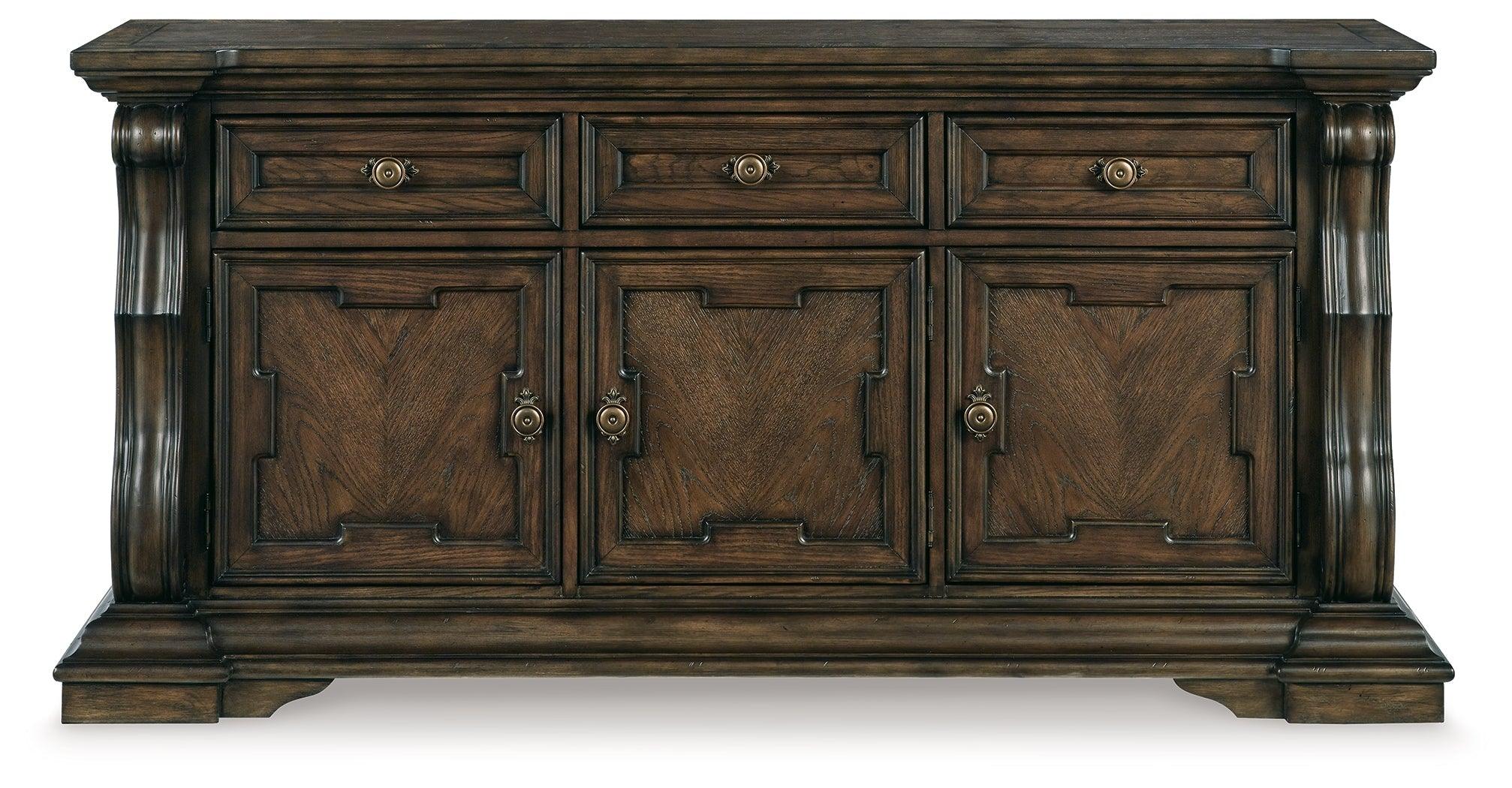 Maylee Dark Brown Dining Buffet - Image 3