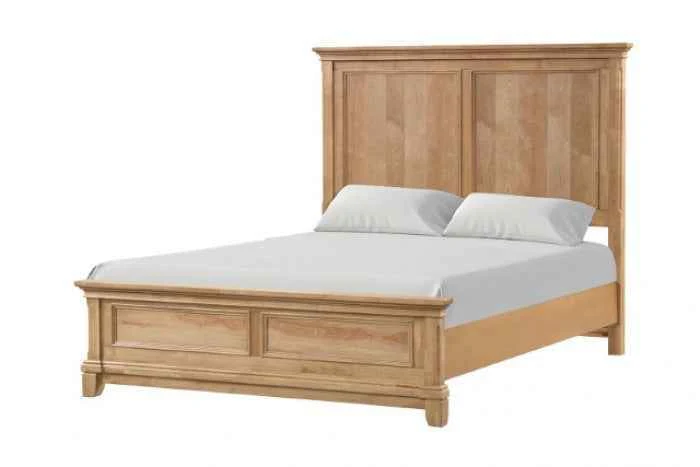 McHenry Natural Oak 4-Piece Queen Bedroom Set - Image 4