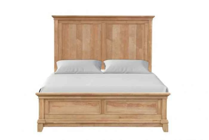 McHenry Natural Oak 4-Piece Queen Bedroom Set - Image 5