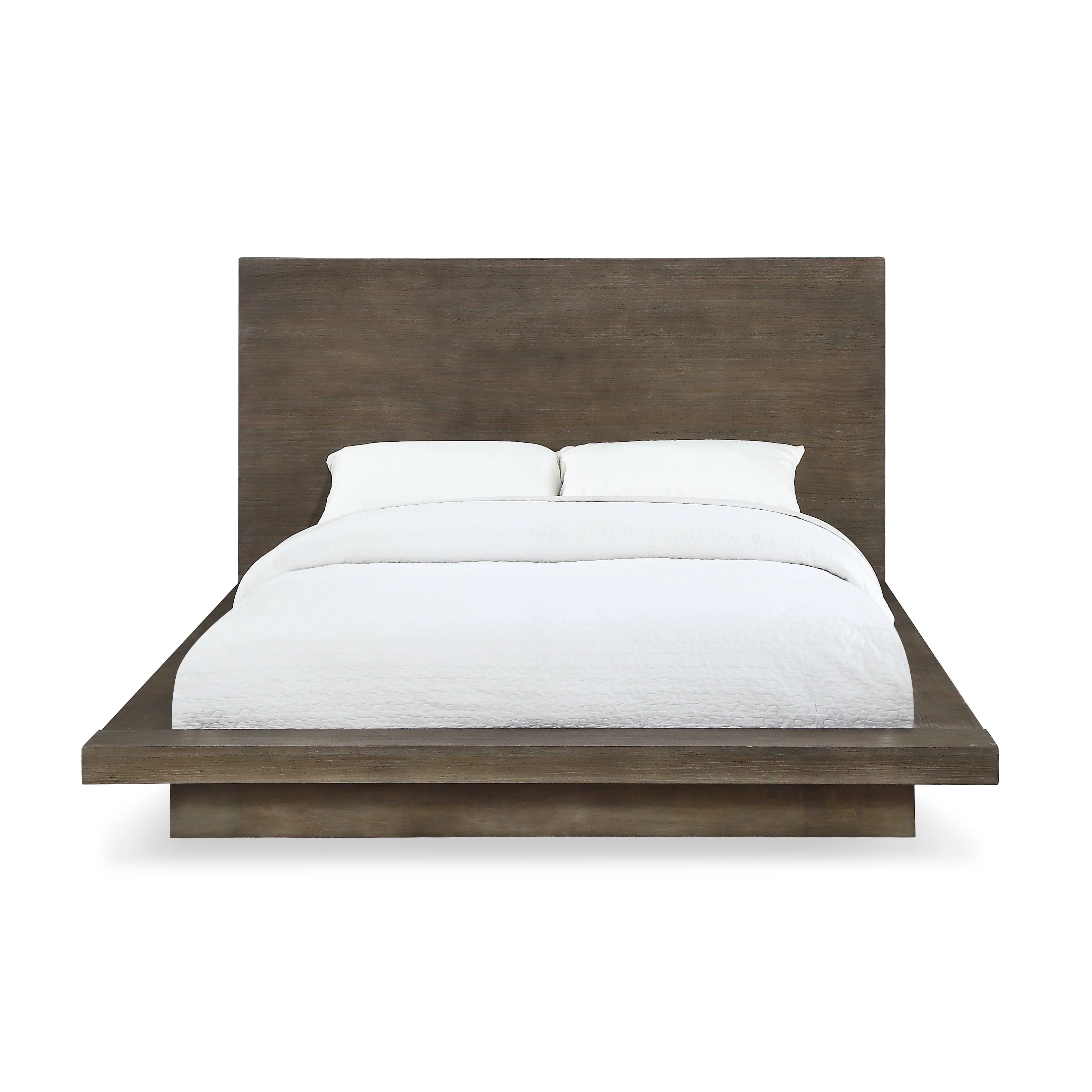 Melbourne Wood Full Platform Bed in Dark Pine - Image 4