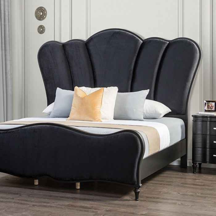 Melodi Parc Black 5-Piece Queen Bedroom Set - Image 2