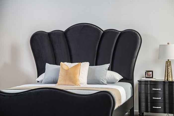 Melodi Parc Black 5-Piece Queen Bedroom Set - Image 3