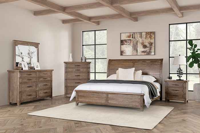 Merthyr Brown 4-Piece Queen Bedroom Set