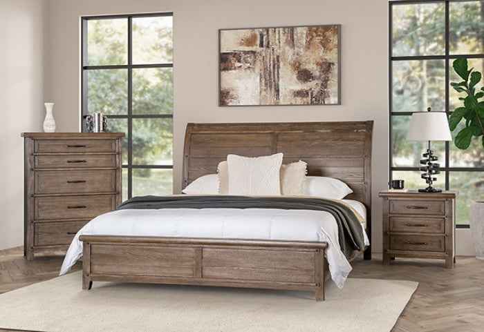 Merthyr Brown 4-Piece Queen Bedroom Set - Image 2