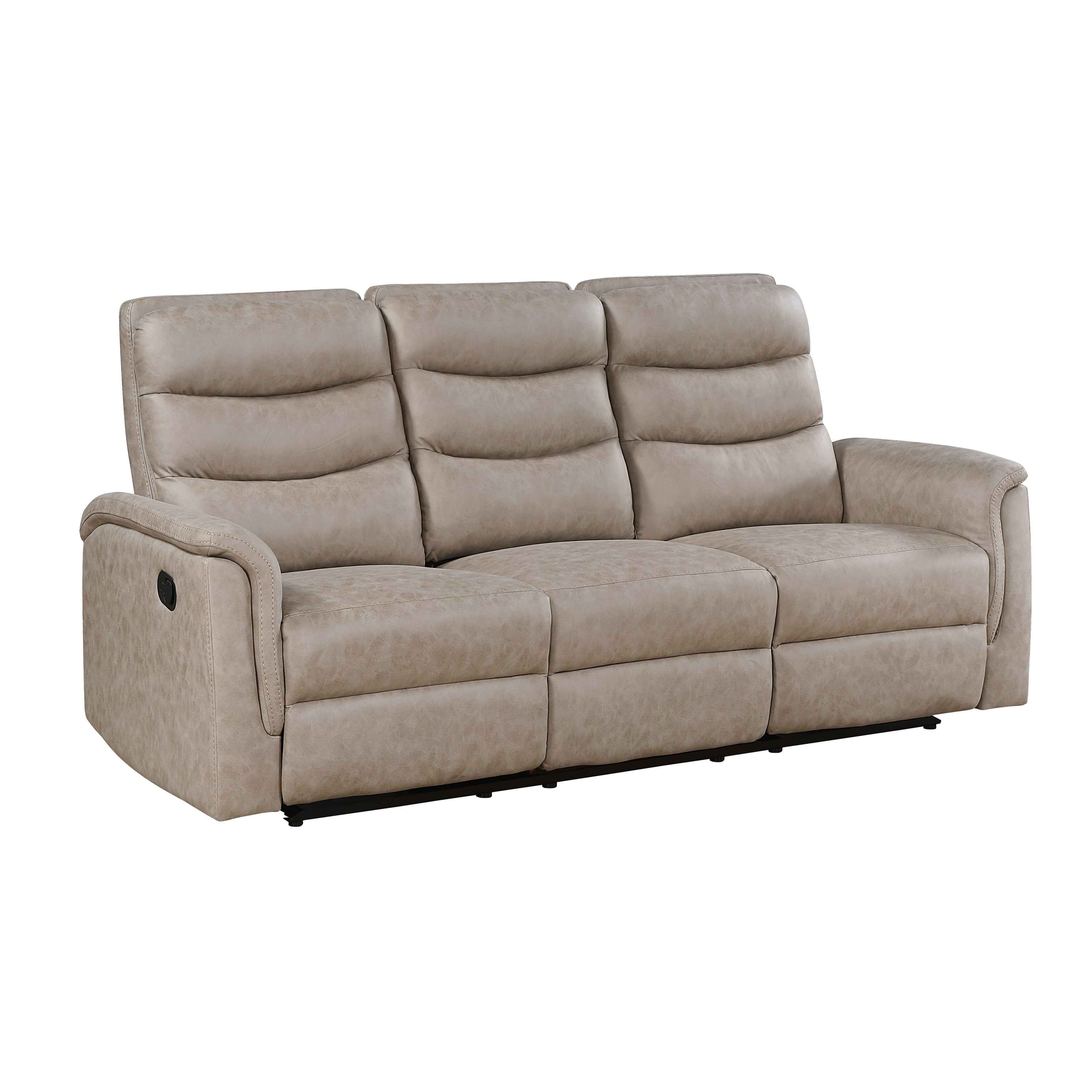 Metric Taupe 3-Piece Reclining Living Room Set - Image 3