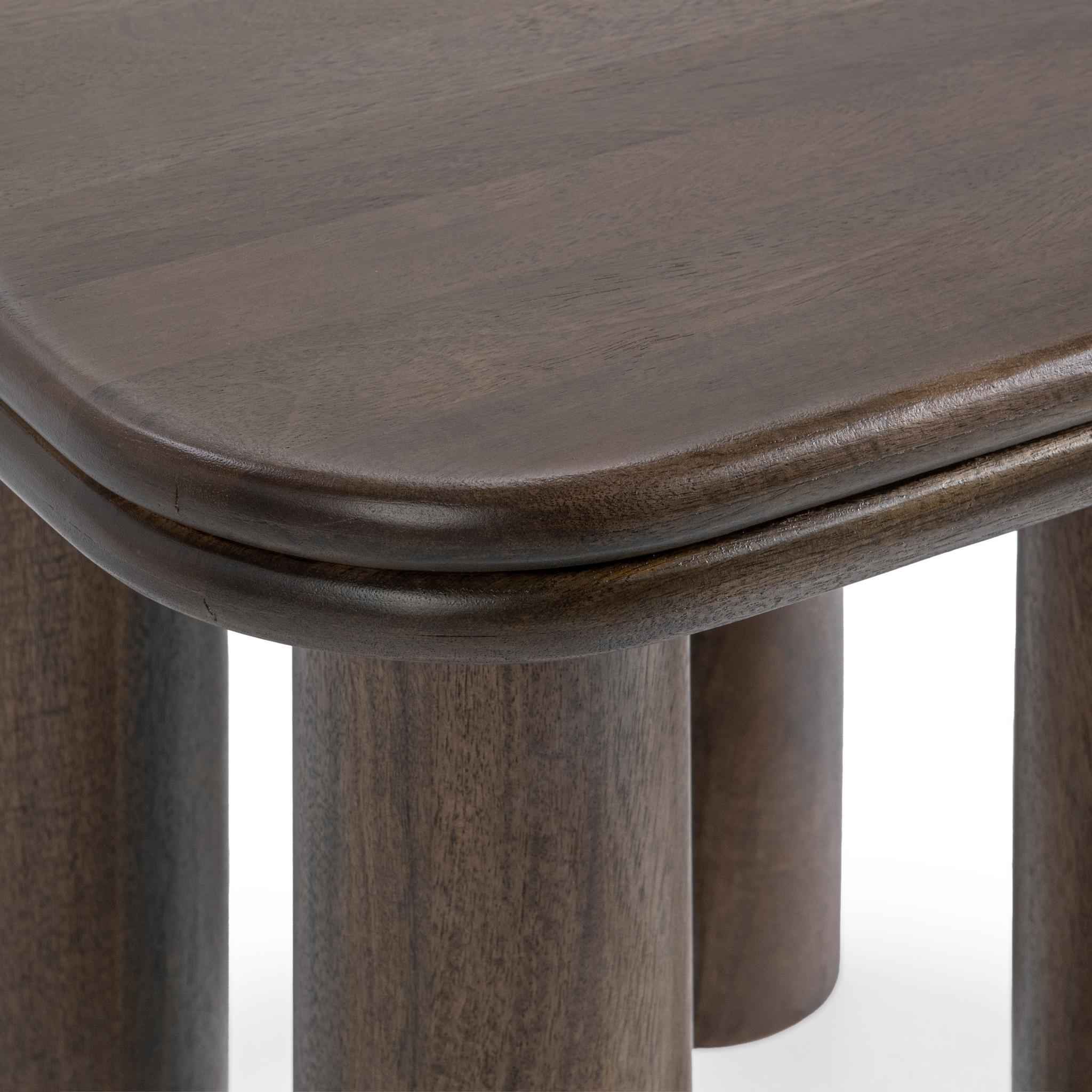 Miranda End Table - Cocoa Brown - Image 4