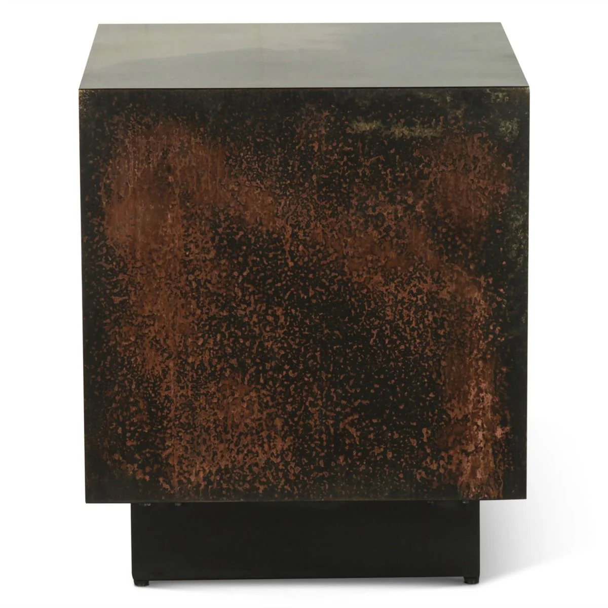Moab 20" Side Table in Oxidized Copper - Image 3