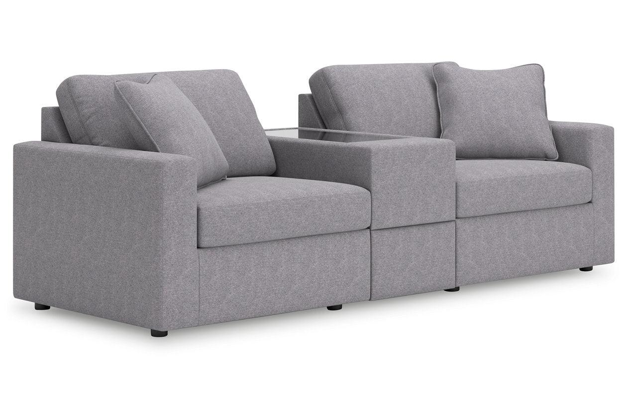 Modmax Granite 3-Piece Performance Fabric Sectional