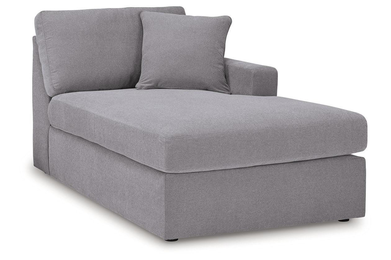 Modmax Granite 5-Piece Performance Fabric Chaise Sectional - Image 5